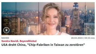 China-USA Spannungen: USA erwägt im Falle eines Angriffs Chinas Chip-Fabriken in Taiwan zu zerstören