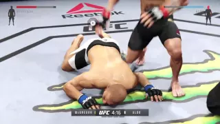 UFC2 Mcgregor VS Aldo  UFC200 Simulation