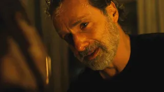 Rick Grimes cries as he remembers Carl - The Ones Who Live