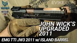 John Wick's Upgraded 2011 - EMG TTI JW3 2011 Combat Master w/ Custom Island Barrel - Snap Shot