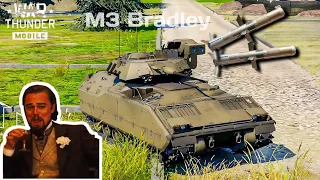 War Thunder Mobile: M3 Bradley GAMEPLAY (Bruuu 2 Missiles 🫨) 4K/60FPS