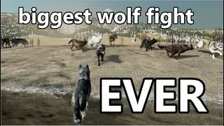BIGGEST WOLF FIGHT EVER | WolfQuest 3 | DISCONNECTED