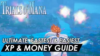 Trials of Mana - Ultimate Fastest XP and Money (Lucre) Easiest Farming Guide