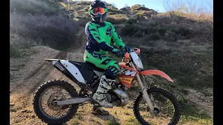 KTM 250 EXC - Loud sound 🔊 2 Stroke