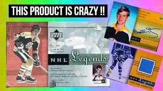 3 HOF PULLS !! 2001-02 Upper Deck Legends Hockey Hobby Box Break !