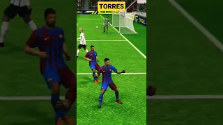 FERRAN TORRES CLASSY GOAL#efootball2022#faded#alanwalker#shorts#golazo#pes#fcbarcelona#spain#barca