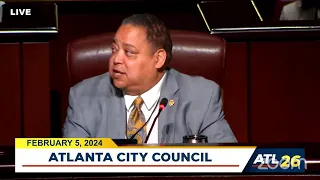 #Atlanta City Council Meeting: February 5, 2024 #atlpol