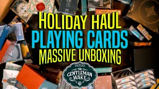 Massive Luxury Playing Cards Haul Unboxing!