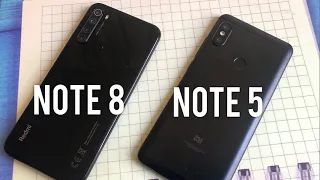 Сравнение Redmi Note 8 и Redmi note 5