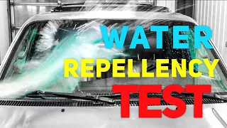 Spray Wax On A WindShield- How Well Does It Repel Water? An Honest Test