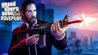 JOHN WICK HUNTS PLAYERS ON THE SERVER - GTA RP