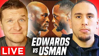 UFC 286 Leon Edwards vs Kamaru Usman LIVESTREAM WATCH PARTY l THE BREAKDOWN