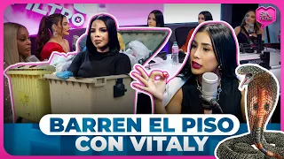 CARO BRITO Y NUEVO EQUIPO BARREN EL PISO CON VITALY SÁNCHEZ POR LLAMARLE VÍBORAS