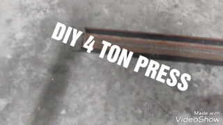 DIY HYDRAULIC PRESS