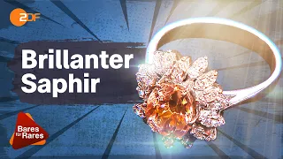 Einer der teuersten Edelsteine weltweit! Seltener Saphir schmückt das Schmuckstück | Bares für Rares