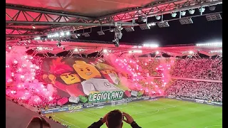 WOW! KIBICE LEGII ODŚPIEWALI SEN O WARSZAWIE PRZED MECZEM Z MIDTJYLLAND. STADION AŻ ZADRŻAŁ!