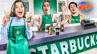 ABRIMOS UM STARBUCKS EM CASA!