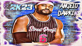 WWE 2K23 - Angelo Dawkins Signatures and Finishers