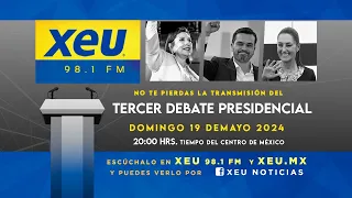 Tercer Debate Presidencial - México 2024