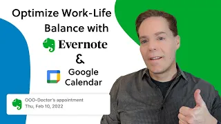 Evernote Experts share work-life balance tips for calendar notifications