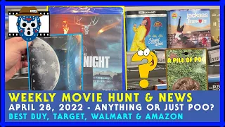 WEEKLY BLU RAY & DVD Movie Hunt APRIL 28, 2022 - MOONFALL Best Buy 4K Steelbook, Singing in the Rain