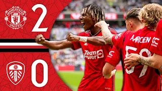 Youngsters Put On A Show! 🔥 | Man Utd 2-0 Leeds | 2023/24 Pre-Season