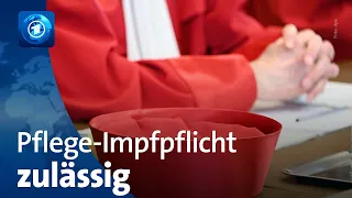 Bundesverfassungsgericht: Pflege-Impfpflicht ist zulässig