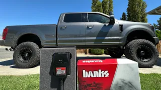 Banks Pedal Monster Install / Review 2021 F250 6.7 Powerstroke #alumiduty
