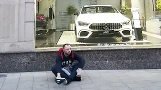 ПОДАЙТЕ НА НОВЕНЬКИЙ AMG! 🤤  300$ утекли сквозь пальцы! 🖐️ Хроники Бомжары #5 Ales Grodnev LIVE