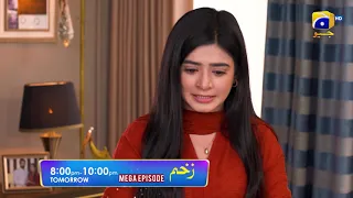 Zakham Mega Episode 26 & 27 Promo | Sehar Khan | Aagha Ali | Tomorrow at 8:00 PM only on Har Pal Geo