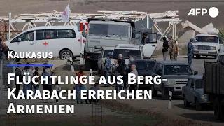 Flüchtlinge aus Berg-Karabach erreichen Armenien | AFP