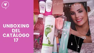 UNBOXING CATALOGO 17 ORIFLAME 2021