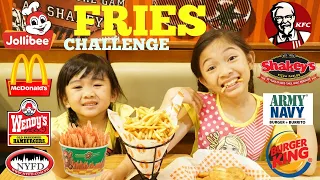 FRENCH FRIES CHALLENGE