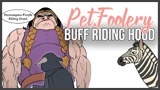 Humongous Purple Riding Hood VS Big Bad Wolf - Funny Animal Comics | Pet_Foolery Comic Dub