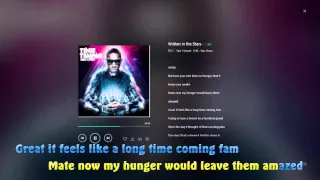 Tinie Tempah - Written In The Stars lyrics video HD 1080p