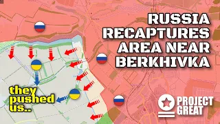 Russia Turns Tide Near Bakhmut And Recaptures Area Near Berkhivka. Critical Situation In Kupyansk.