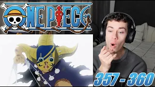 Sanji, the Knight of Flames!! Sogeking is BACK! | One Piece - 357 - 360 | Reaction