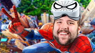 Becoming Spider-man in VR in NEW Quest 2 game!