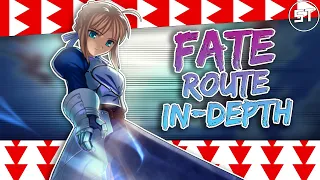 Reviewing Fate Route (Visual Novel, Anime, Manga) - Fate Route In-Depth (7000 Subs)