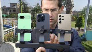 Google Pixel 8a Vs iPhone 15 Pro Vs Samsung Galaxy S24 Ultra Camera Test Comparison