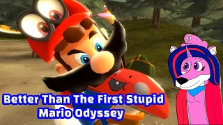 Princess Sword Heart Reacts to SMG4: Stupid Mario Odyssey 2