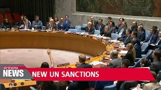 UN Security Council slaps new sanctions on North Korea