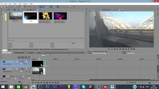 Sony Vegas - Как добавлять футажи в видео?