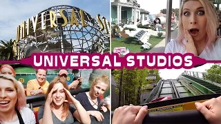 Mokrzy Youtuberzy 😂 Kulisy Hollywood - Universal Studios Vlog Agnieszka Grzelak Vlog