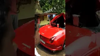 Supercar Acc!dent in India 🇮🇳Ferrari California  😢