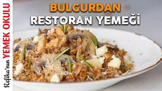 Bulgurun En Havalı Hali | Michelin Yıldızlı Yemekleri Aratmayan Tavuklu Mantarlı Bulgur Pilav Tarifi