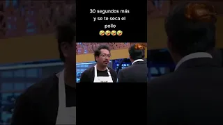 30 segundos más y se seca el pollo🤣🤣🤣