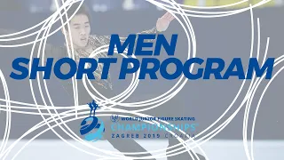 Men Short Program | 2019 ISU World Junior Figure Skating Champs - Zagreb/CRO | #WorldJFigure