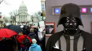 Chad Vader Reports On Protests In Wisconsin
