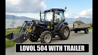 Lovol 504 with trailer #9.Northernlight